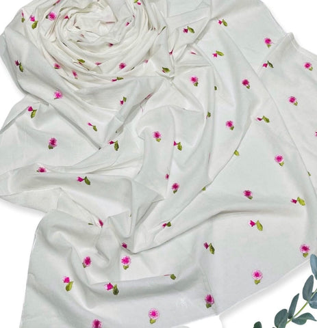 Lawn Embroidered Shawl