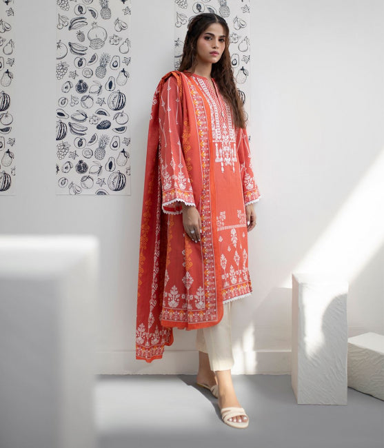 2 Piece Karandi Embroidered Kurta Dupatta